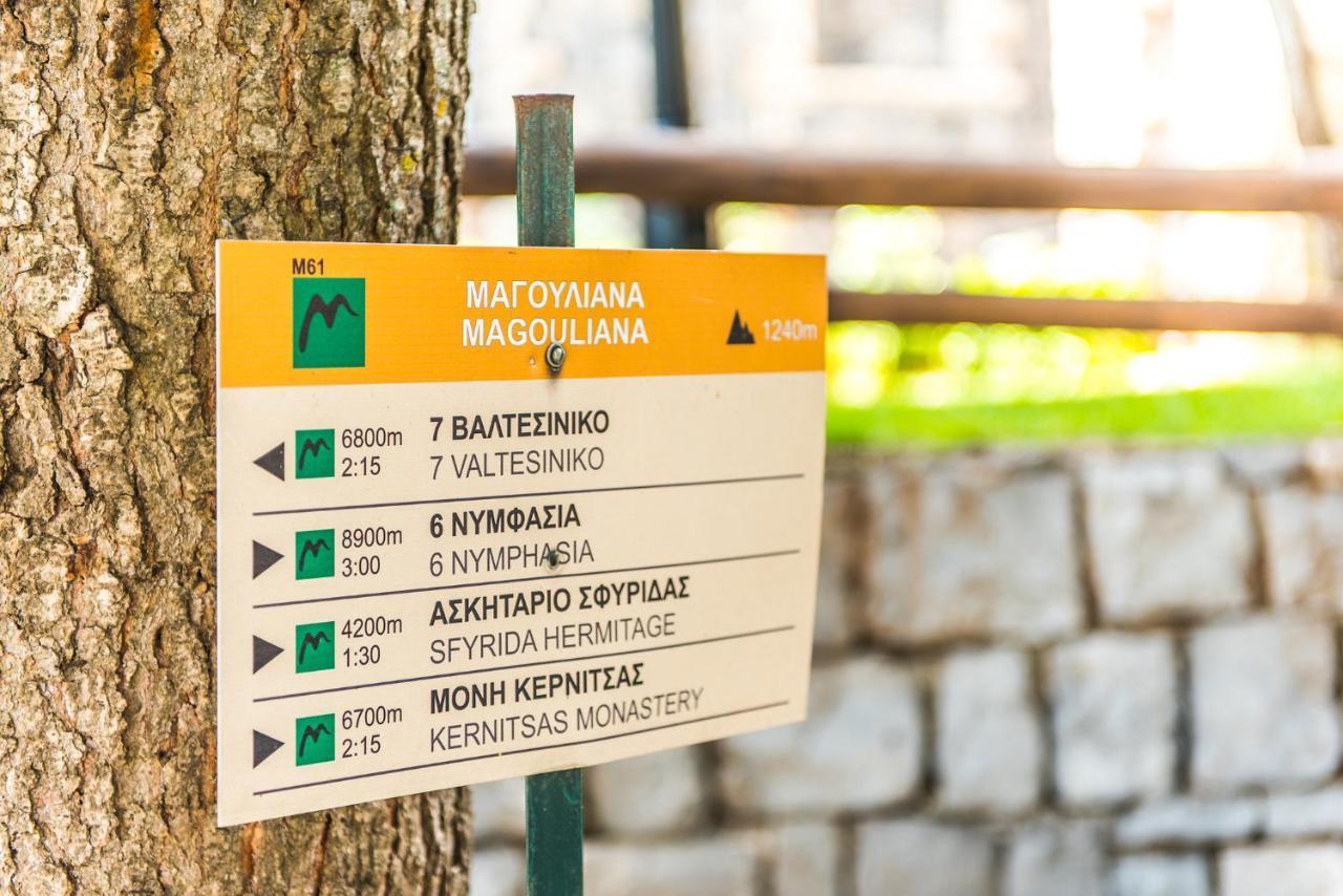«Σκλάβας Χνάρι» Παραδοσιακός Ξενώνας Apartamento Magouliana Exterior foto