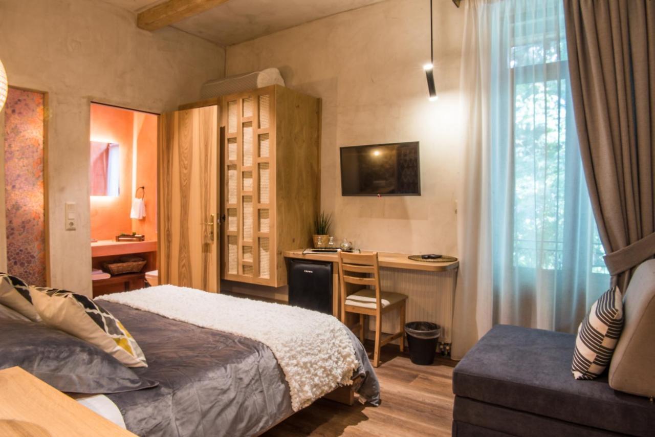 «Σκλάβας Χνάρι» Παραδοσιακός Ξενώνας Apartamento Magouliana Exterior foto